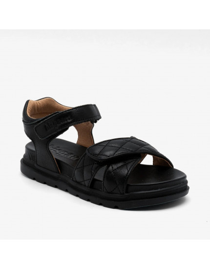 Obi Black Sandals