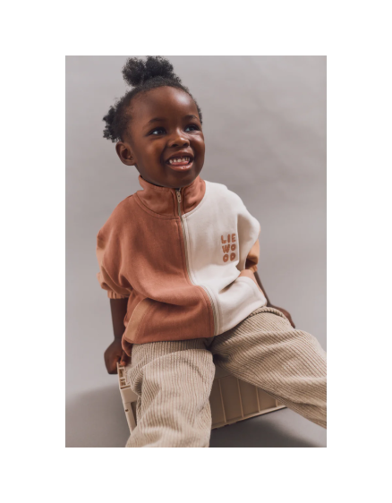Cassius Zip-up Sweatshirt Tuscany Rose – 134-140 3