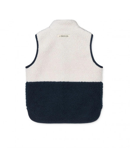 Vada Pile Vest Navy 4
