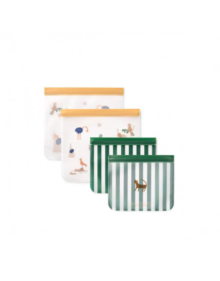 Rebus Reusable Food Bags 4-Pack All Together
