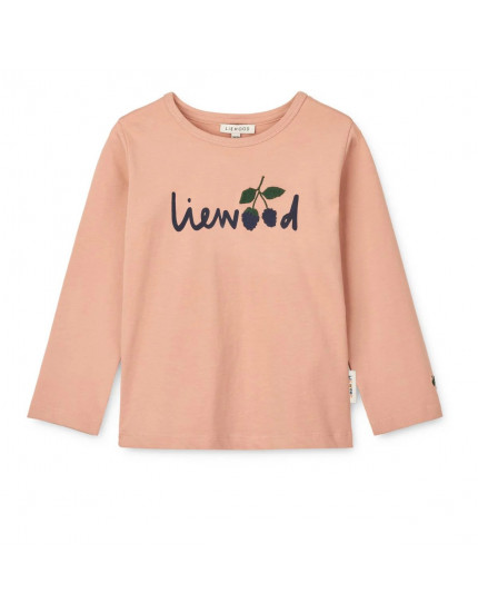 Apia Placement Longsleeve T-shirt Berry