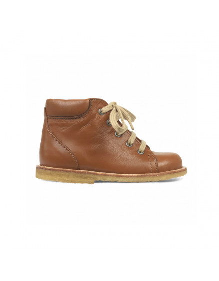 Classic lace-up shoe Cognac 2