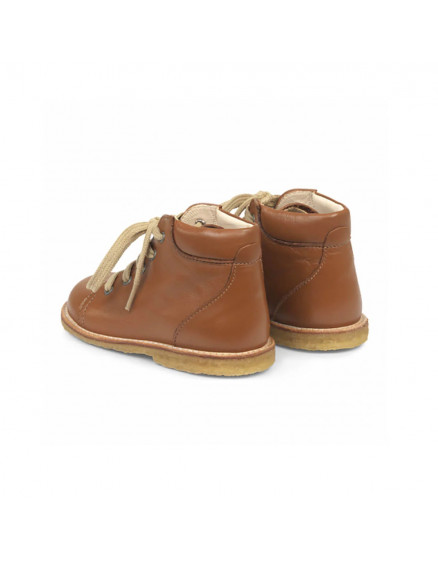 Classic lace-up shoe Cognac 3