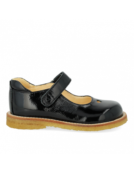 Туфлі Mary Jane with Heart & Velcro Black 3