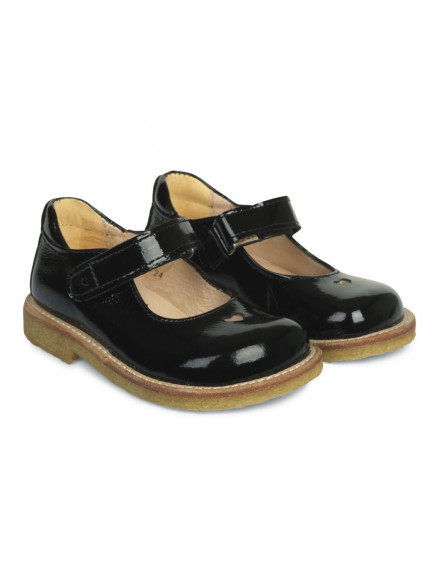 Туфлі Mary Jane with Heart & Velcro Black 6