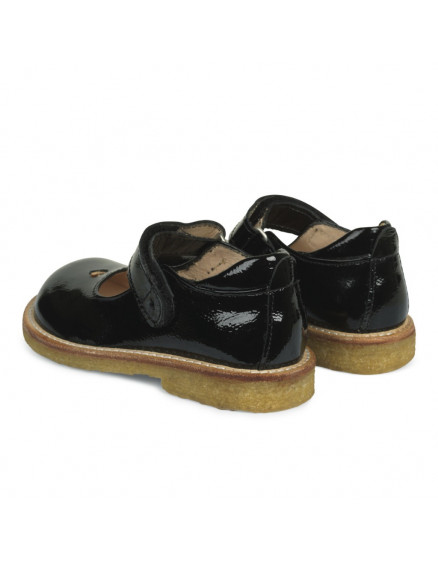 Туфлі Mary Jane with Heart & Velcro Black 4