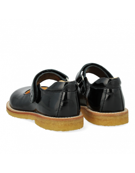 Туфлі Mary Jane with Heart & Velcro Black 2