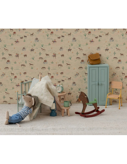 Rocking horse, Mouse - Dark brown 2