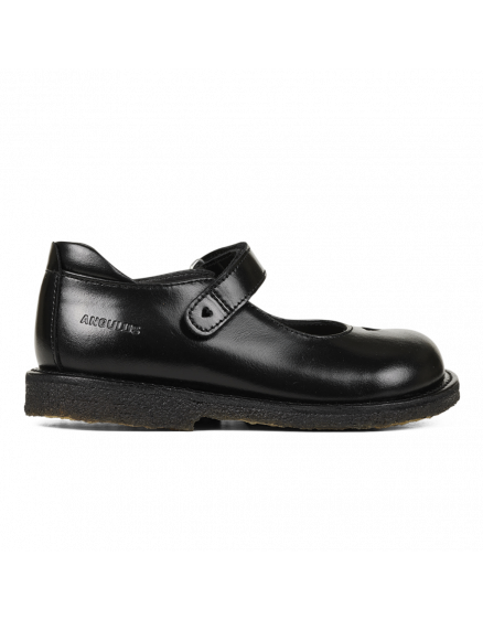 Туфлі Mary Jane with heart Black Leather 5