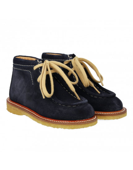 Apron toe with contrast stitching Navy 26
