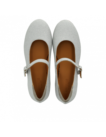 Туфлі Ballerina Mary Jane Silver Fine 2