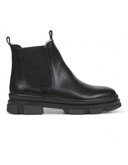 Chelsea Boot with wool lining Black 3