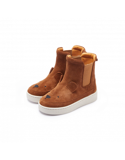 Thamo Boots Bear Cognac Suede