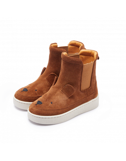 Thato Boots Bear Cognac Suede