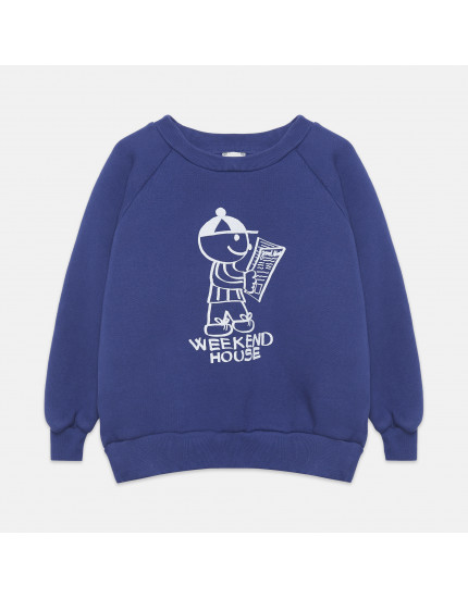 Good News Sweatshirt Dark Blue 7-8Y