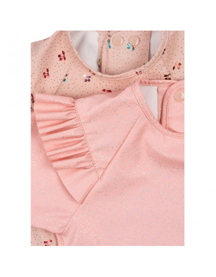 Dinner Bib With Sleeve Cherry 2