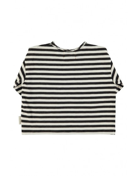 Лонгслів Ecru Black Stripes 2