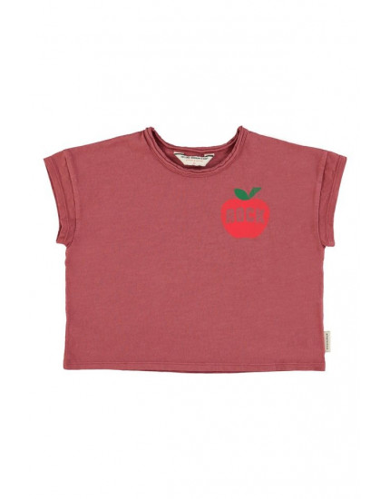 Футболка Bordeaux Apple Print 3P
