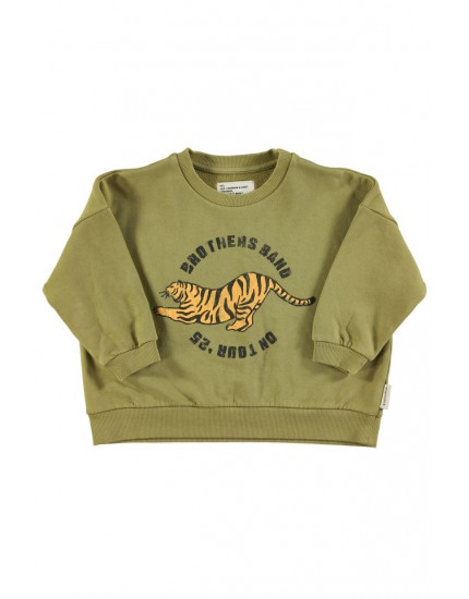 Світшот Olive Green Tiger Print 14P