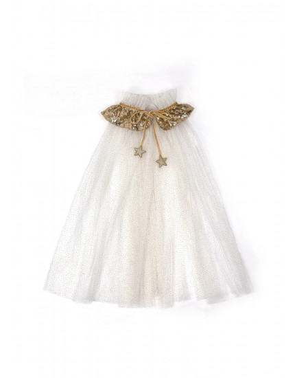 Speckled Gold Cape The Golden Queen One Size