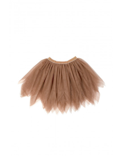 Taupe Frilled Tutu Butterfly One Size