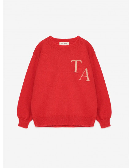Светр nº03 Autumn Fig Red 6-7P