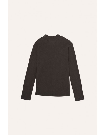 Grey Turtle Neck Tshirt 2
