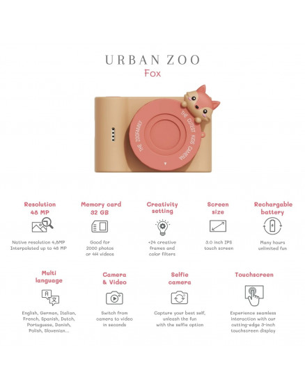 Дитячий аксесуар Urban Zoo Fox 2