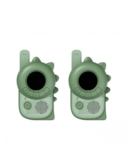 Zoo Walkie Talkie - Dino Green - Dino Green One Size