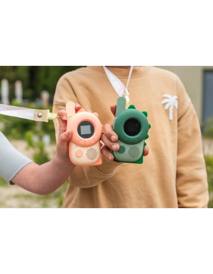 Zoo Walkie Talkie - Dino Pink - Dino Green 5