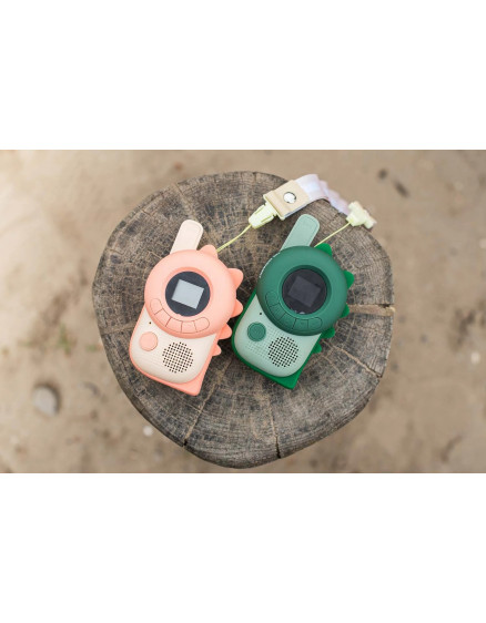 Zoo Walkie Talkie - Dino Pink - Dino Green 6