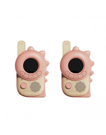 Zoo Walkie Talkie - Dino Pink - Dino Pink One Size