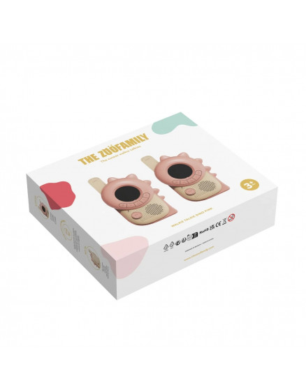 Zoo Walkie Talkie - Dino Pink - Dino Pink 3