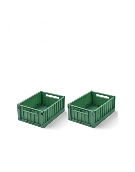 Weston Storage Box S 2-pack Dusty ivy