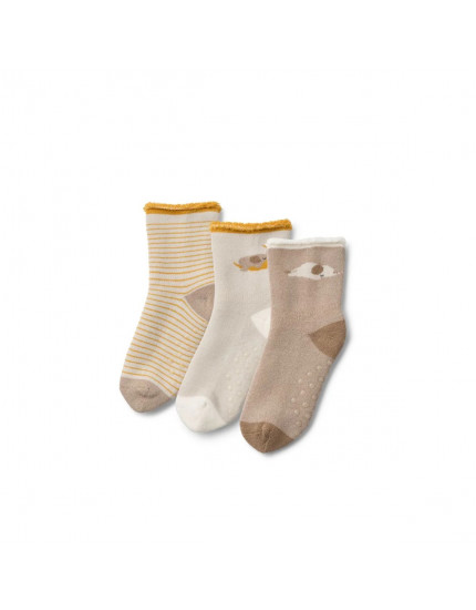 3 x Шкарпетки Eloy Baby Elephant Creme