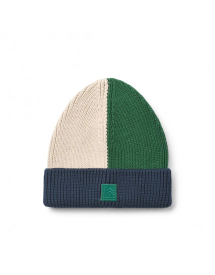 Ezra Beanie Classic Navy Multi Mix