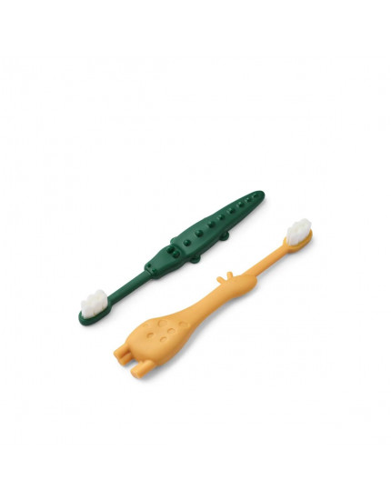 Fabio All Together Toddler Toothbrush Yellow Mellow