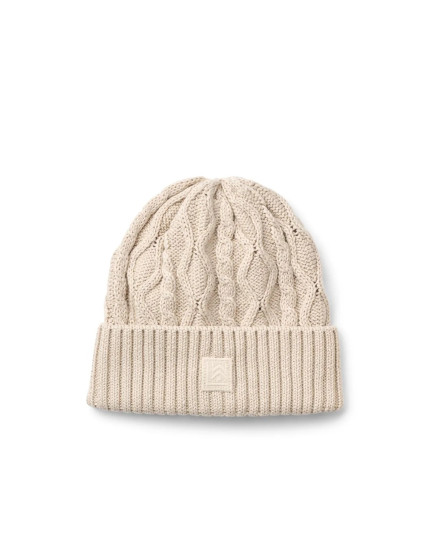 Ezra Beanie w. Cables Sandy 1-2Y