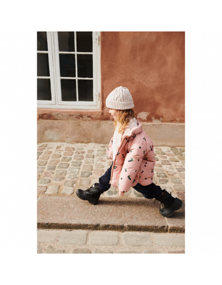Ezra Beanie w. Cables Sandy 3