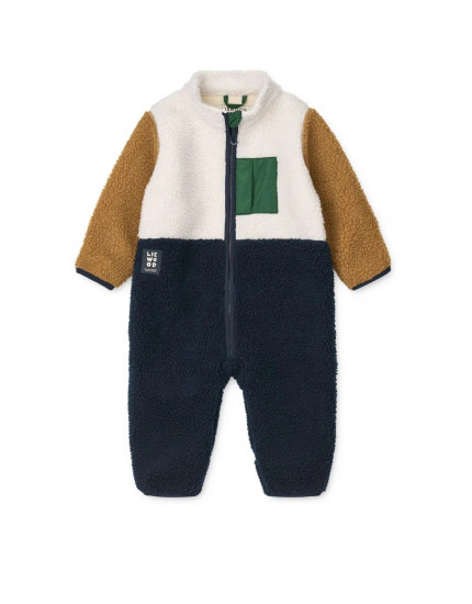 Nolano Pile Jumpsuit Classic Navy Multi
