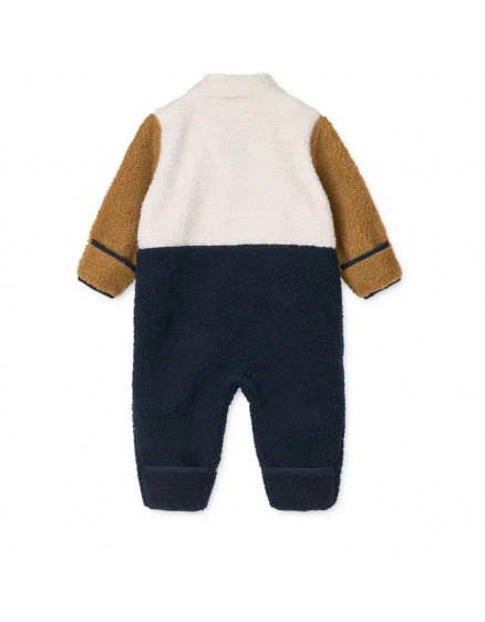 Nolano Pile Jumpsuit Classic Navy Multi 3