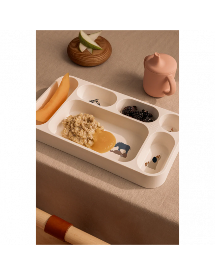 Mosu Divider Plate Peach 3