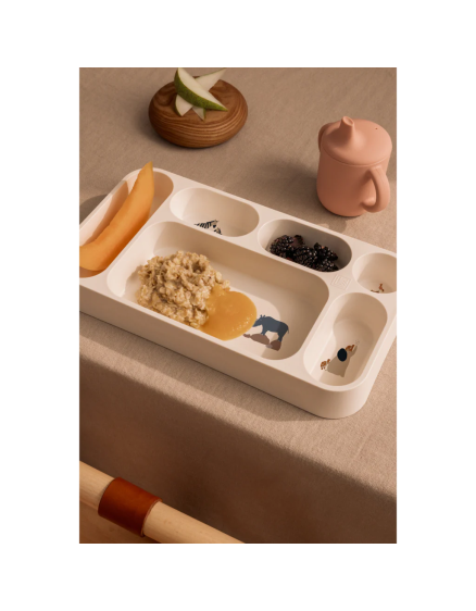 Секційна тарілка Mosu Peach – Один розмір 2