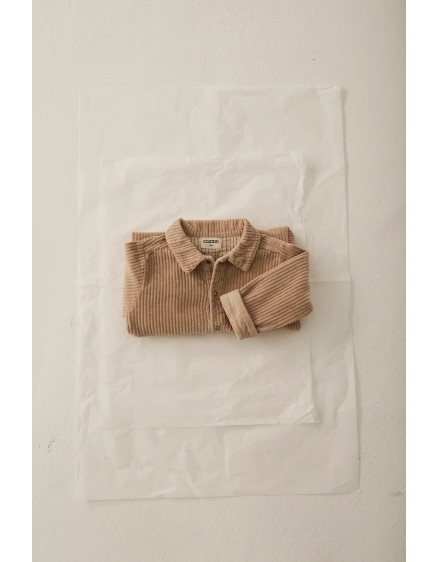 Wide corduroy baby jumpsuit Stone Trento 3