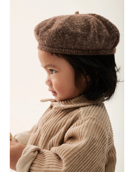 Wide corduroy baby jumpsuit Stone Trento 2