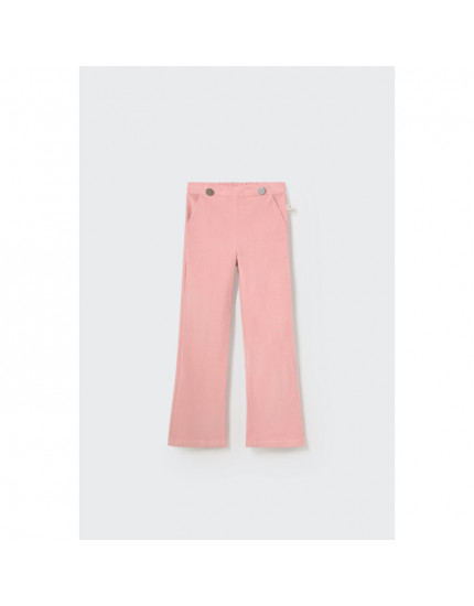 Fine comfort corduroy flared pants Rose Tea Niza 6Y