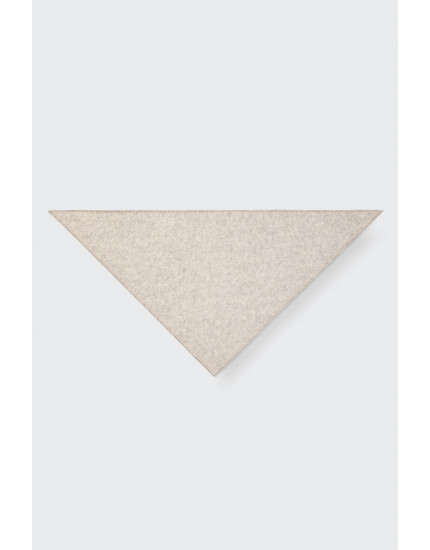 Soft mélange bamboo bandana Stone