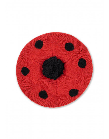 Ladybug Beret Barbados Cherry