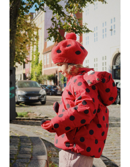 Ladybug Beret Barbados Cherry 2