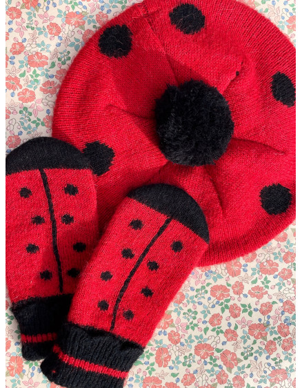 Ladybug Barbados Cherry Mittens 4